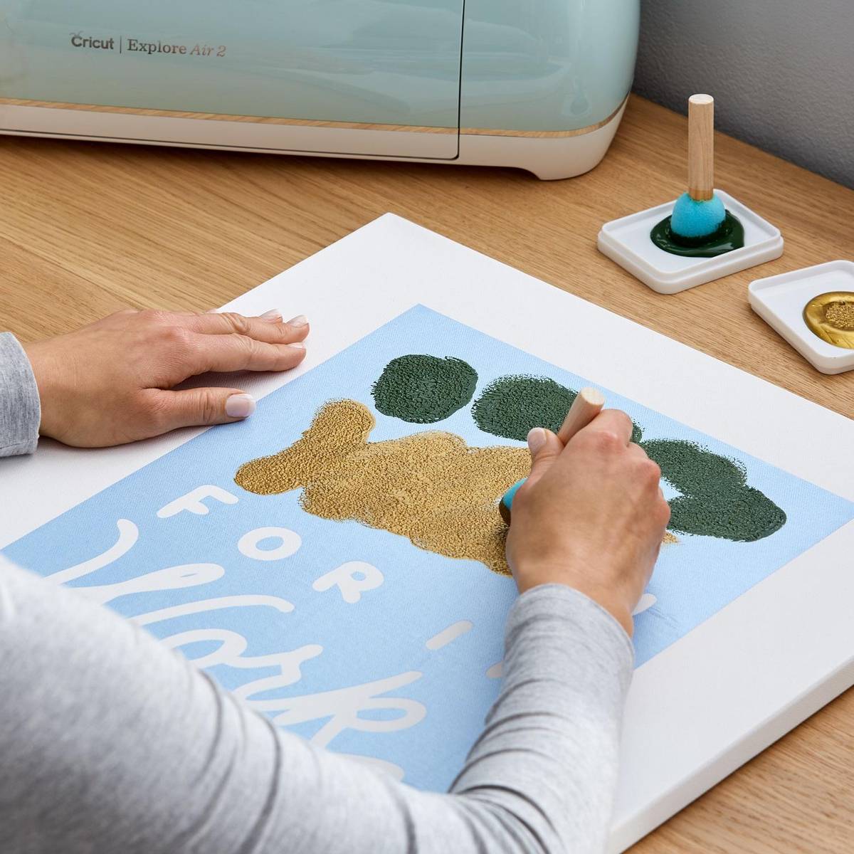 Cricut stencil materiale 30,5 cm x 122 cm Kuttemaskiner.no